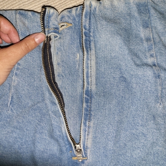 Urban Outfitters BDG Rebecca Lace Up Denim Skirt Size Small High Waist Zip Up - Picture 7 of 11